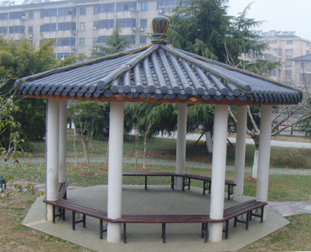 古典涼亭（tíng）鋪蓋案例