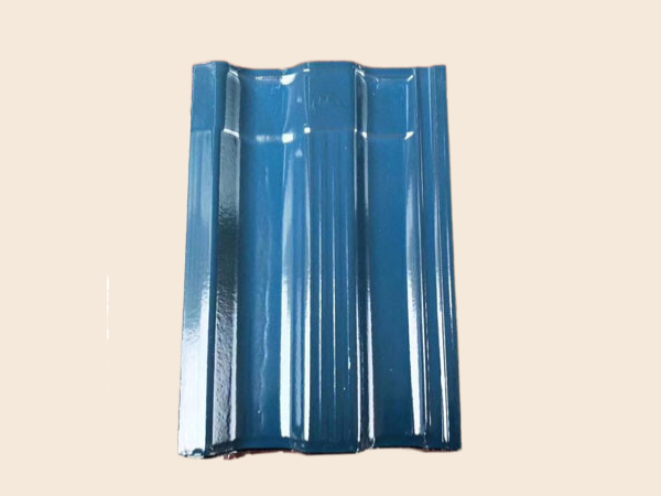 直（zhí）角平板瓦（孔雀藍）